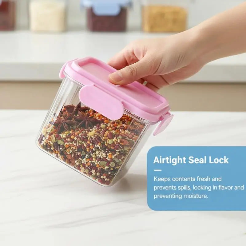 Stackable Airtight Food Storage Container – BPA-Free Latch Lid Food Storage Container SPOT