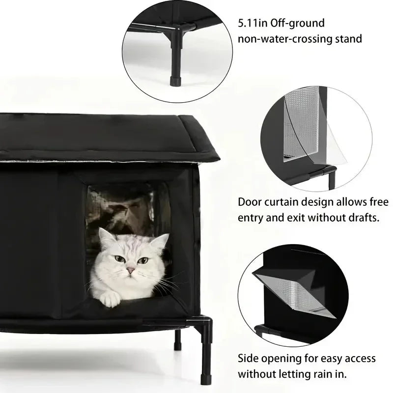 Winter Insulated Waterproof Dog House for Small & Medium Dogs Outdoor Dog House SPOT