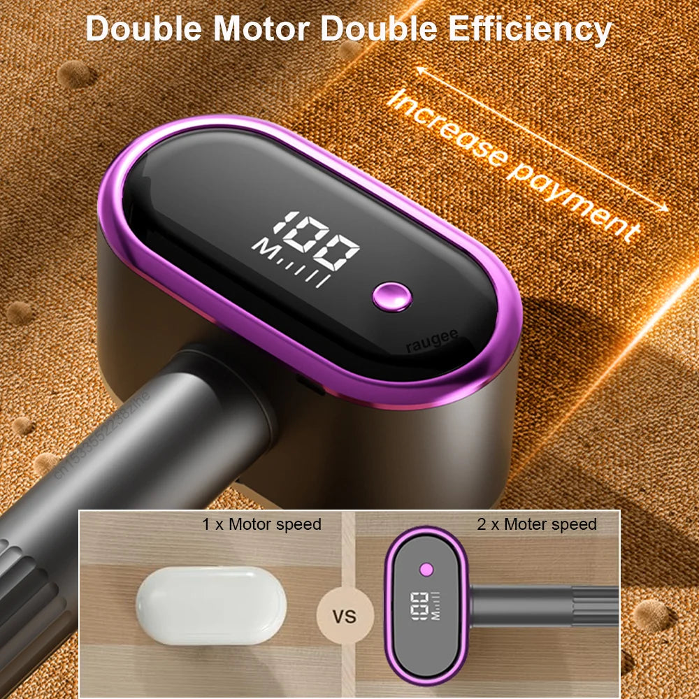 Raugee Electric Lint Remover – Dual Motor Rechargeable Fabric Shaver Electric Fabric Shaver SPOT