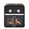 DUTRIEUX Large Capacity Air Fryer Oven – Visible Window & Knob Air Fryer Oven SPOT black 100V-240V EU Plug