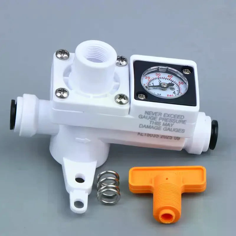 Inline CO2 Regulator Duotight 6.35mm 8mm 60PSI Home Brew CO2 Inline Regulator SPOT