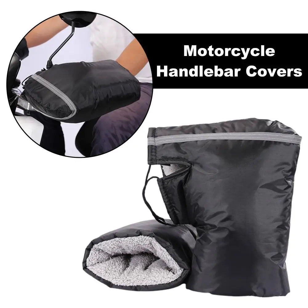 Motorcycle Handlebar Muffs – Windproof Winter Hand Covers Handlebar Muffs SPOT
