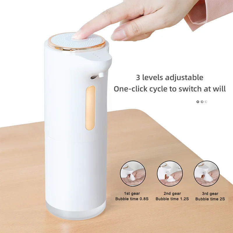 Rechargeable Automatic Foam Soap Dispenser | 3-Level Sensor Automatic Soap Dispenser SPOT