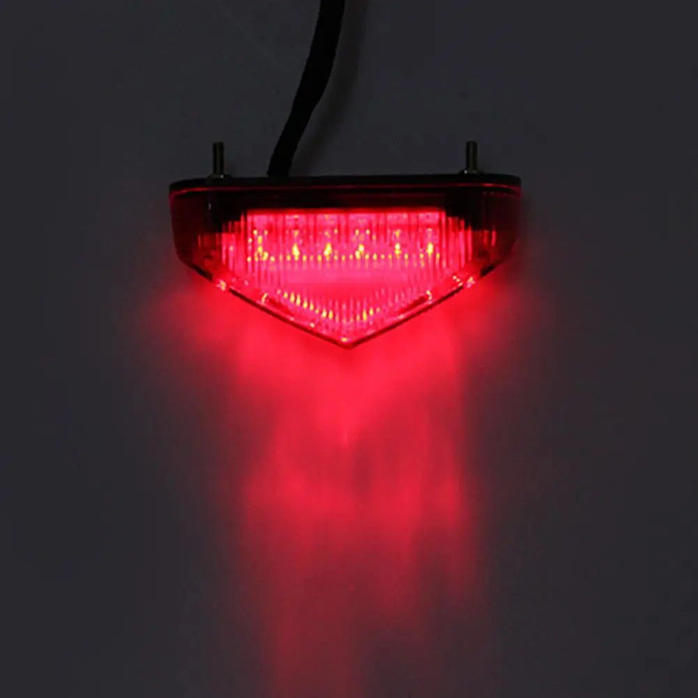 Universal 12V Motorcycle LED Tail Light – Brake & License Plate Motorcycle Tail Light SPOT