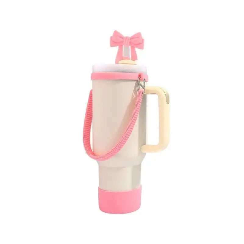 Silicone Water Bottle Sling Strap Carrier – Fits 8–40oz Bottle Carrier Strap SPOT