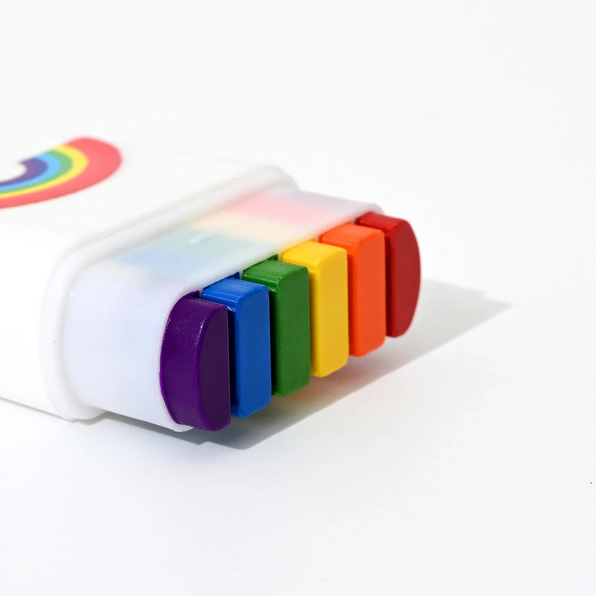 6-Color Rainbow Crayon Paint Sticks – Kids Party Favor Set Crayon Paint Sticks SPOT