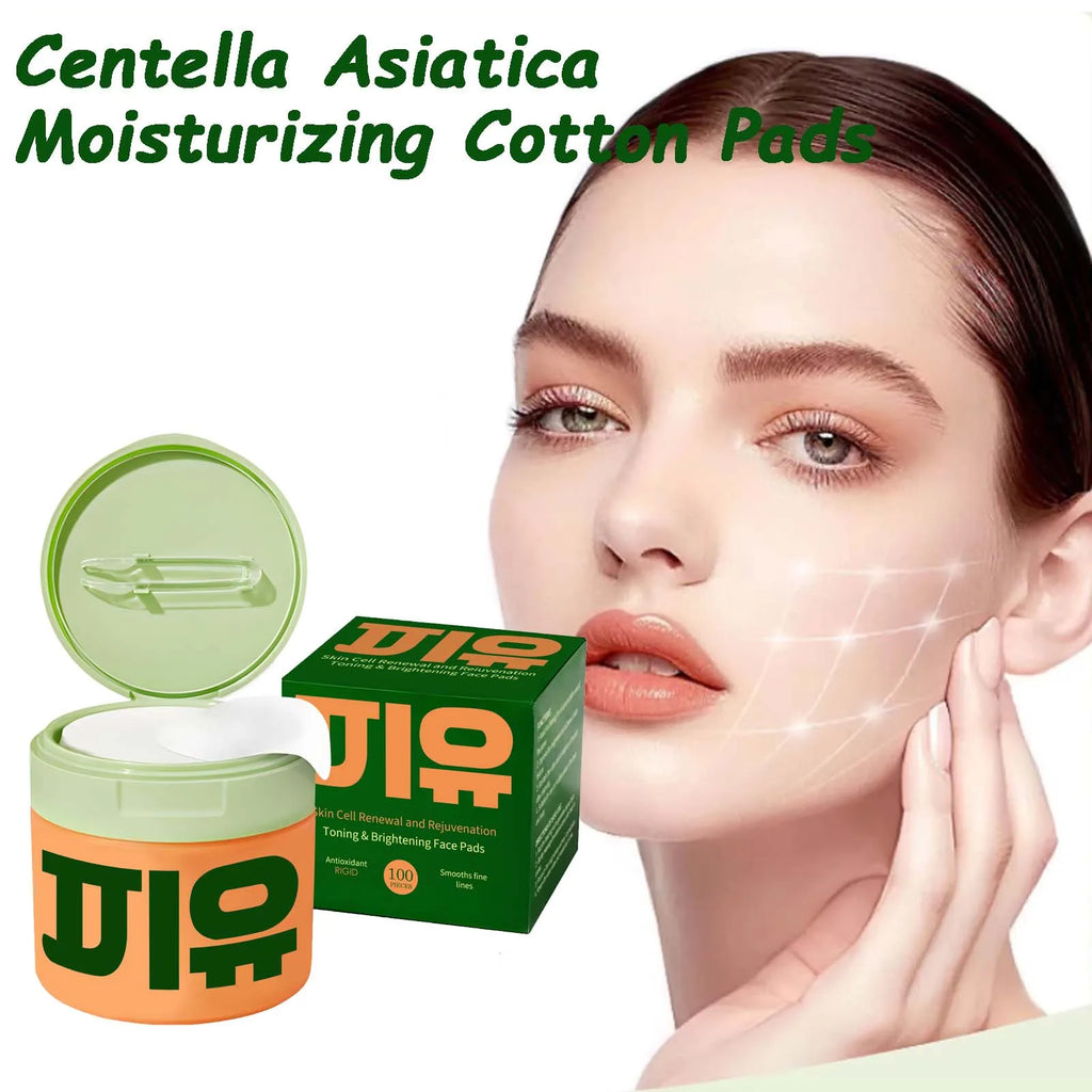 Centella Asiatica & Niacinamide Facial Cotton Pads 100 Pcs Facial Cotton Pads SPOT