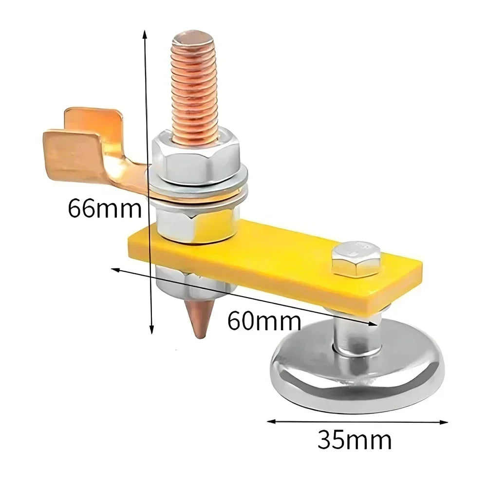 Welding Magnet Clamp Head – Magnetic Ground Holder Fixture Welding Magnet Clamp SPOT Single Head