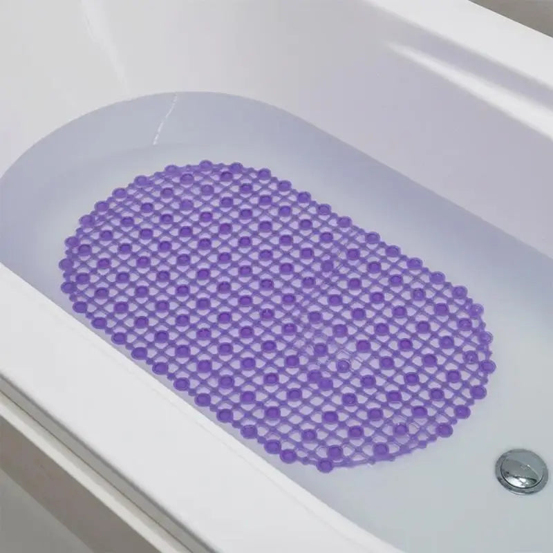 PVC Anti-Slip Bath Mat – 180 Massage Suction Cups, 36×66cm Anti-Slip Bath Mat SPOT