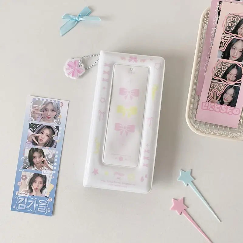Photo Booth Strip Album – 2x6 Inch, 20 Pages, 40 Photos Photo Strip Album SPOT White