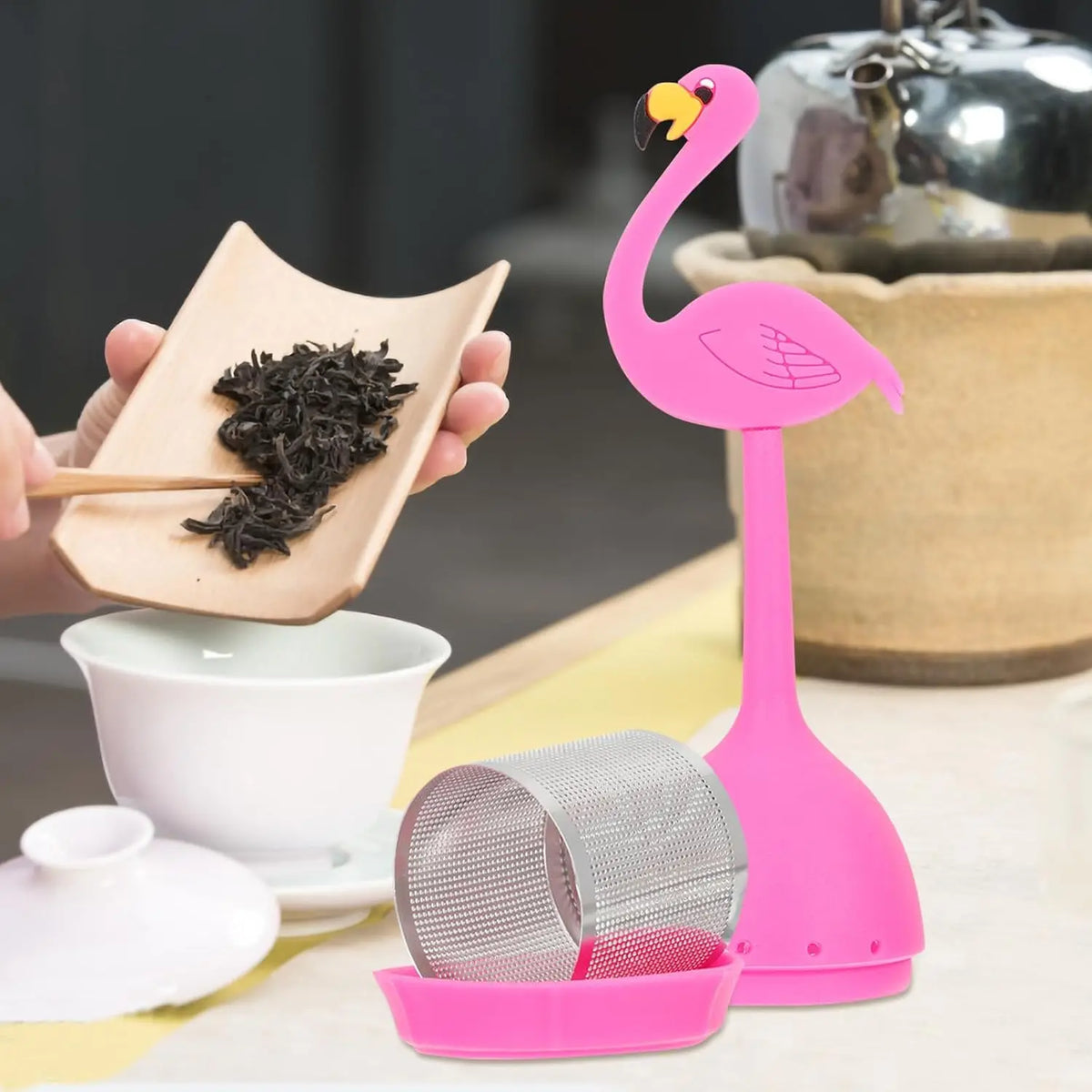 Silicone Fruit Handle Tea Infuser | Loose Leaf Tea Strainer Tea Infuser SPOT