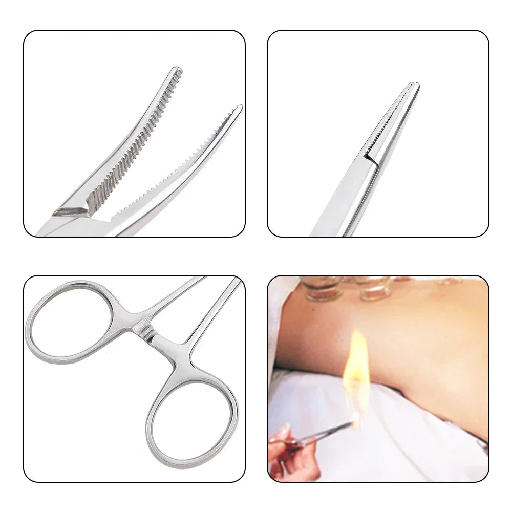 Stainless Steel Fishing Forceps | Locking Hemostat Clamp Tool Fishing Forceps SPOT