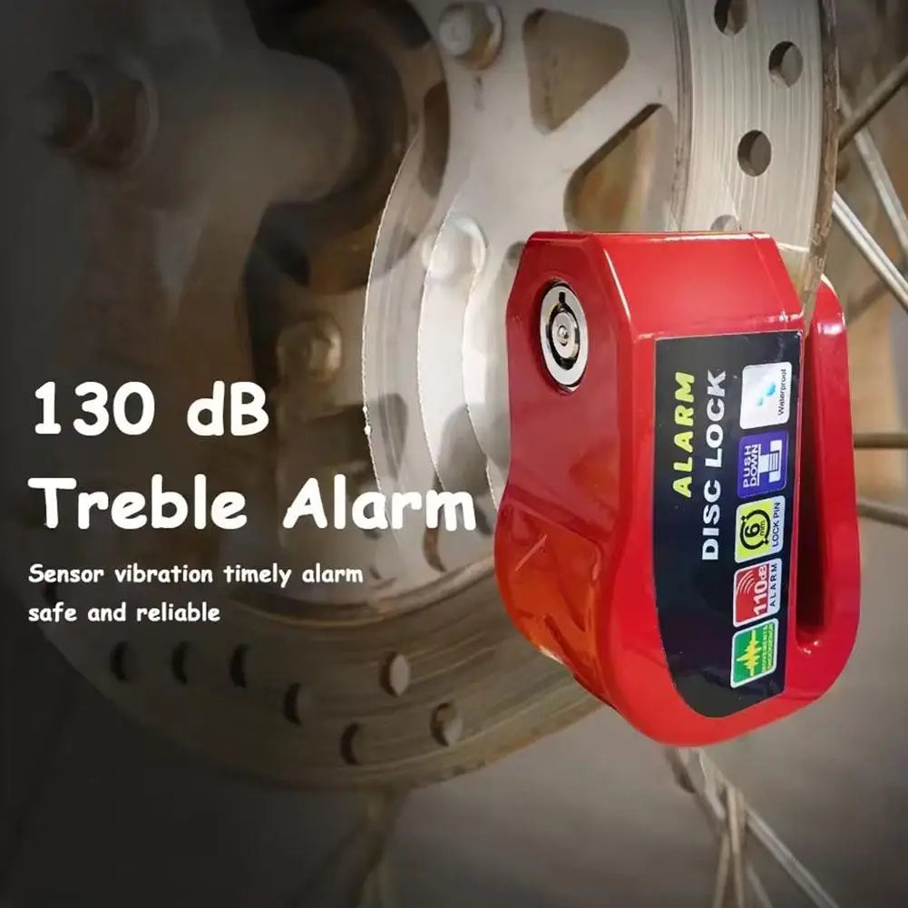 Motorcycle Disc Brake Alarm Lock – Scooter & Bicycle Security Disc Brake Alarm Lock SPOT