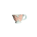 Hand-Painted Bowknot Ceramic Coffee Mug 180ml – Latte Cup Ceramic Coffee Mug SPOT Blue 101-200ml