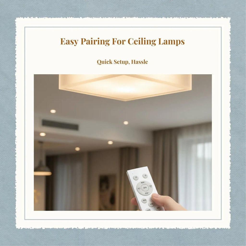 Programmable Ceiling Light Remote – RF 100ft, Dimming & Timer Light Remote Control SPOT