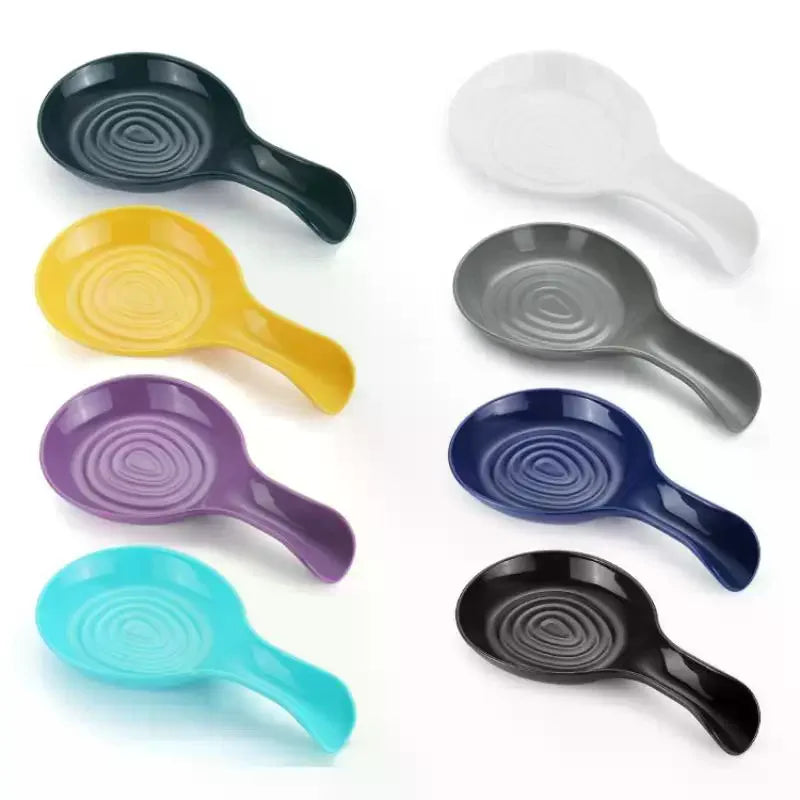 Large Heat-Resistant Plastic Spoon Rest – Dishwasher Safe Kitchen Spoon Rest SPOT