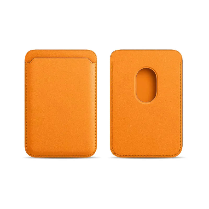 MagSafe Magnetic PU Leather Card Holder for iPhone 17 Phone Card Wallet SPOT P