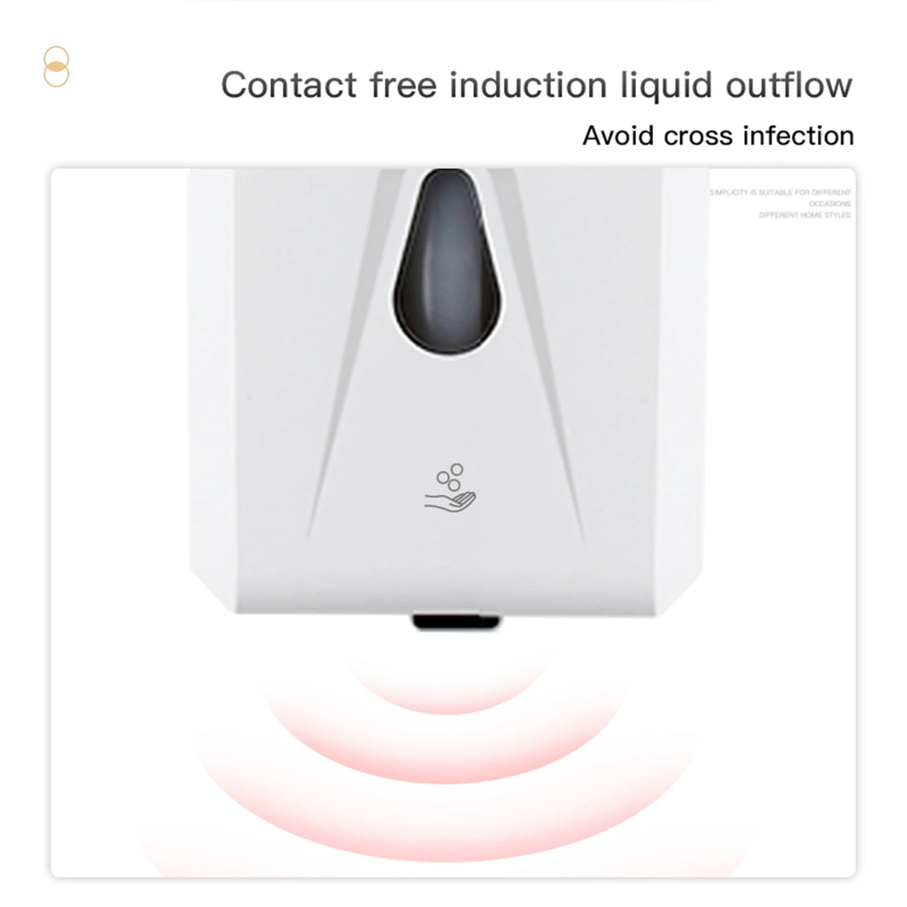 Touchless Automatic Soap Dispenser 1300ml Wall Mount Gold Automatic Soap Dispenser SPOT