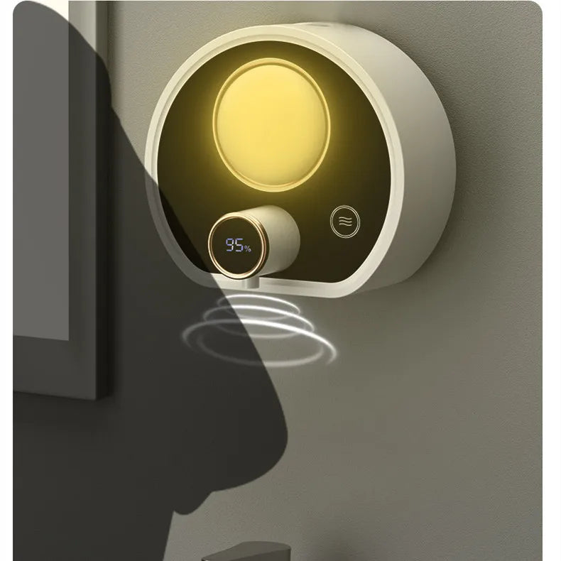 Wall-Mounted Automatic Soap Dispenser with Night Light 200ml Automatic Soap Dispenser SPOT