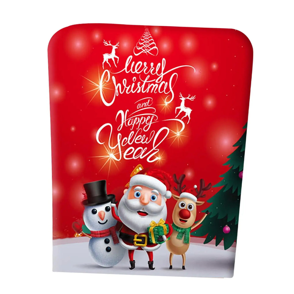 Polyester Chair Back Cover – Festive Dustproof Slipcover Chair Back Cover SPOT