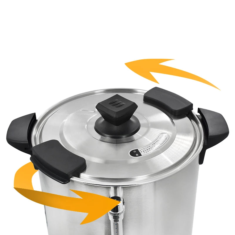DUTRIEUX 30-Cup Electric Coffee Urn – Commercial Water Boiler Commercial Coffee Urn SPOT