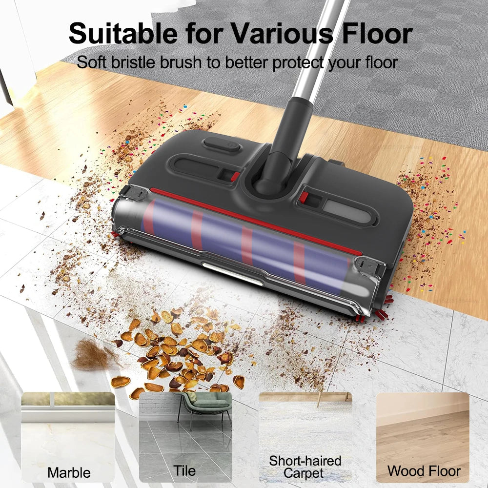 Cordless Electric Sweeper Mop – Pet Hair & Floor Cleaner Cordless Floor Sweeper SPOT