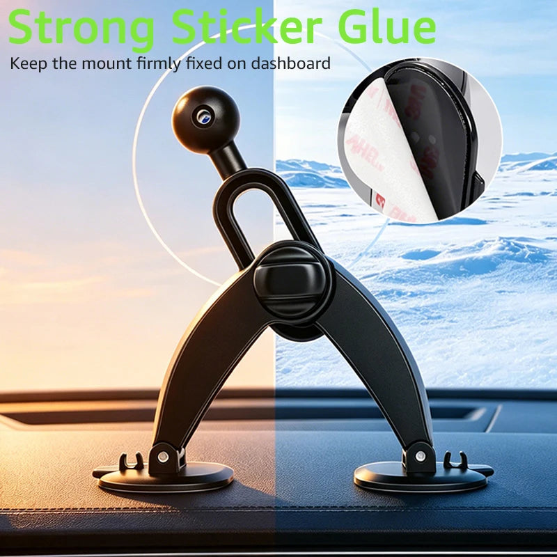 Universal Car Dashboard Phone Mount – 17mm Ball Head Base Car Phone Mount SPOT