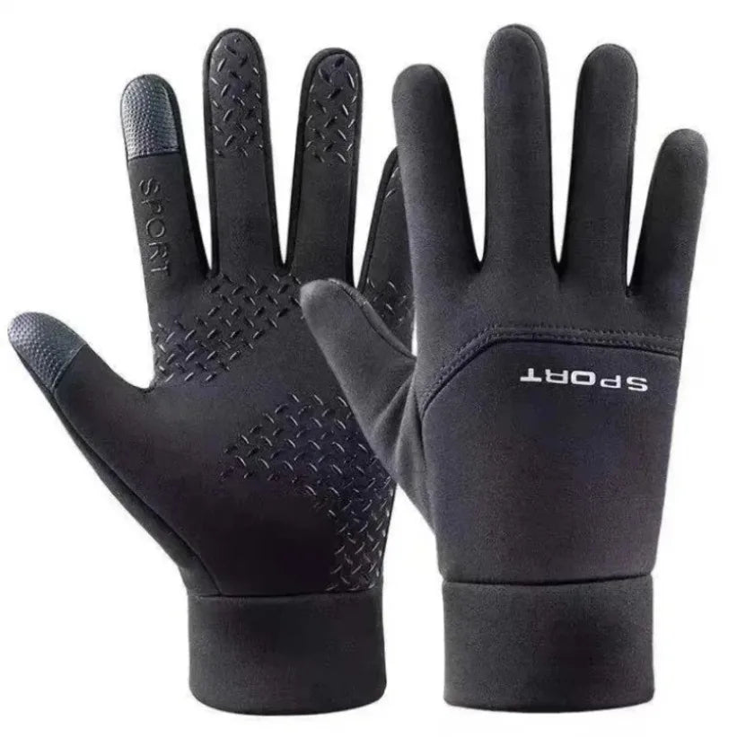 Windproof Ski Gloves – Touchscreen, Water-Resistant, Unisex Winter Sports Gloves SPOT