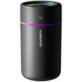 NOCCLILI 280ml Mini Aroma Diffuser & Humidifier with LED Light Aroma Humidifier Diffuser SPOT Black USB Type-C