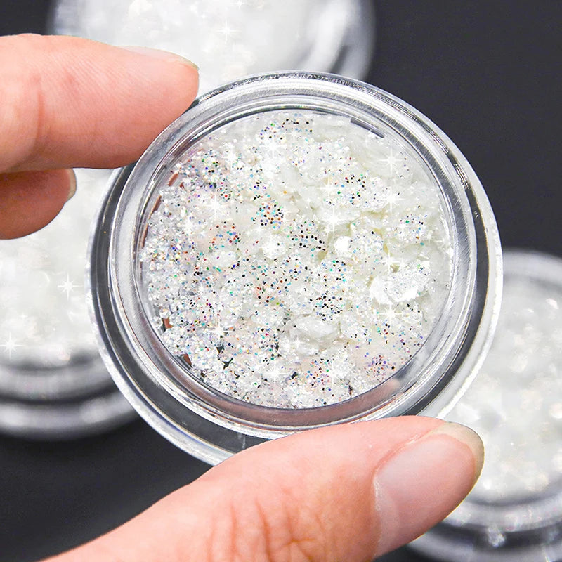 Sparkling Star Nail Glitter – Pentagram & Sequin DIY Nail Art Nail Art Glitter SPOT