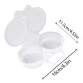 2-Cavity Microwave Egg Poacher – Nonstick Poached Egg Maker Microwave Egg Poacher SPOT a