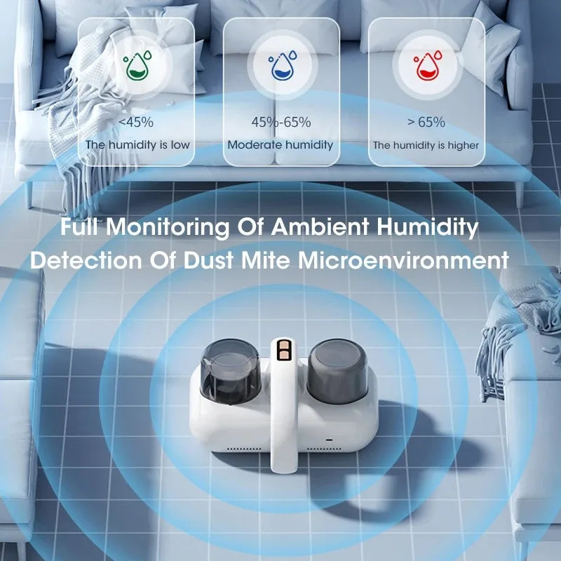 Wireless UV Mite Remover – HEPA Vacuum for Bed & Mattress UV Mite Remover Vacuum SPOT