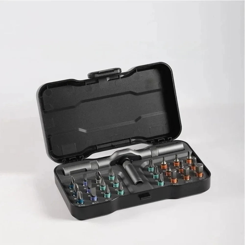 24-in-1 Ratchet Screwdriver Set – Magnetic Bits & Case Ratchet Screwdriver Set SPOT