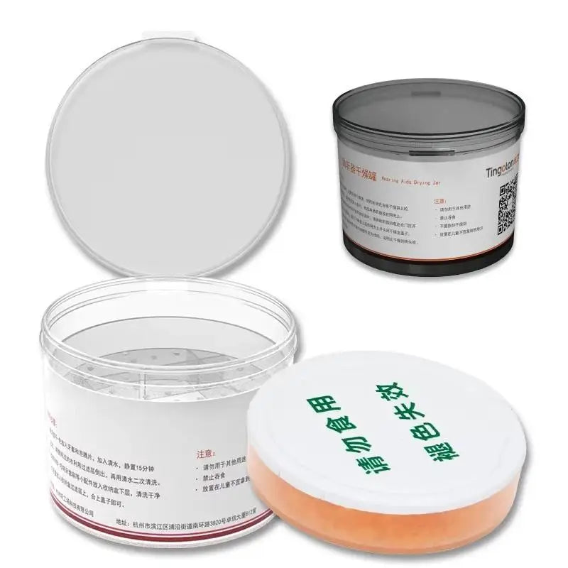 Hearing Aid Drying Jar – Portable Moisture Remover & Dryer Hearing Aid Accessory SPOT