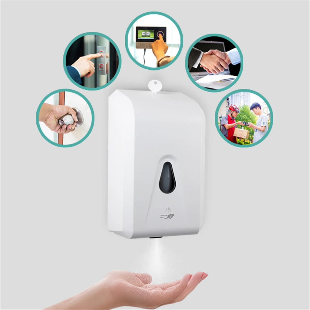 Touchless Automatic Soap Dispenser 1300ml Wall Mount Gold Automatic Soap Dispenser SPOT