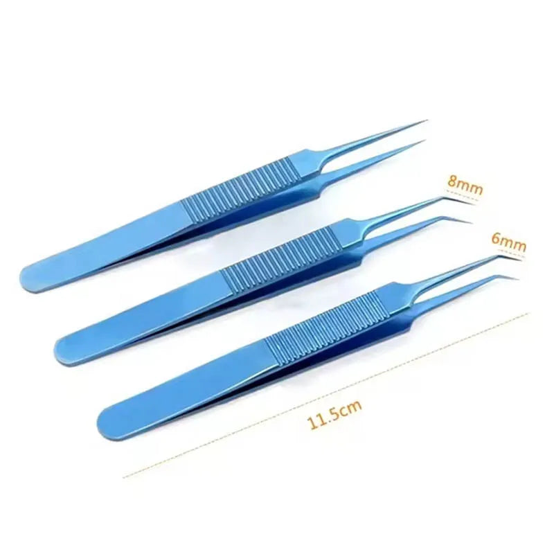 Titanium Alloy Right Angle FUE Hair Transplant Forceps Hair Transplant Forceps SPOT