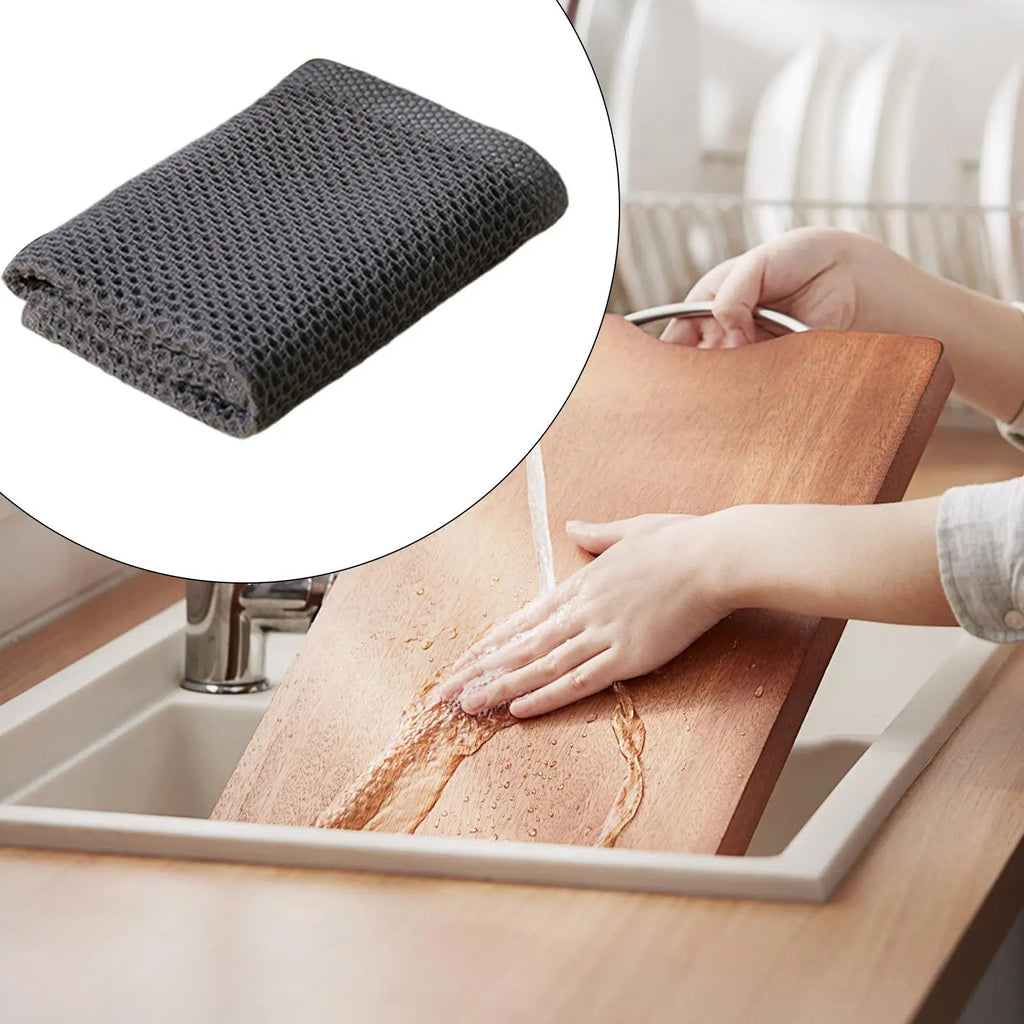 Cotton Dishcloth 34x34cm – Fast-Drying Absorbent Cleaning Cloth Cleaning Dishcloth SPOT