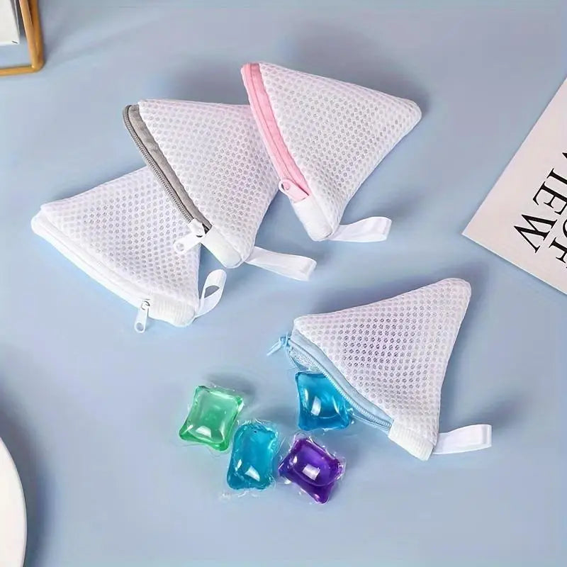 Reusable Mesh Laundry Bags with Zipper & Hanging Loop – 5-Pack Mesh Laundry Bag SPOT
