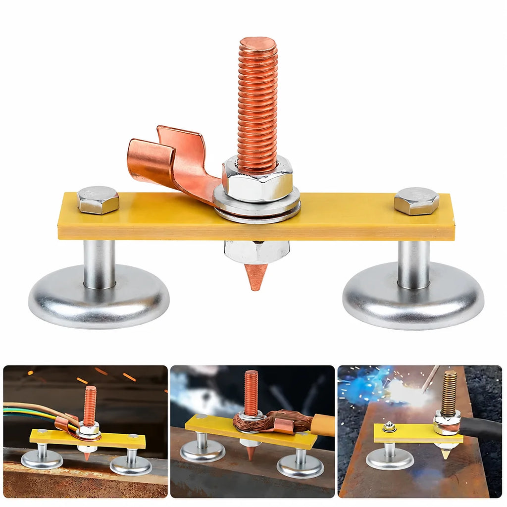 Welding Magnet Clamp Head – Magnetic Ground Holder Fixture Welding Magnet Clamp SPOT