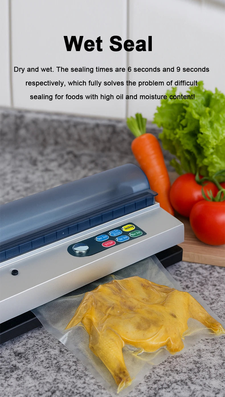 DUTRIEUX Automatic Vacuum Sealer Machine – Dry & Moist Modes Vacuum Sealer Machine SPOT