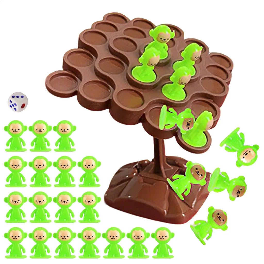 Monkey Balance Tree Game – Kids Focus & Coordination Toy Kids Balance Game SPOT