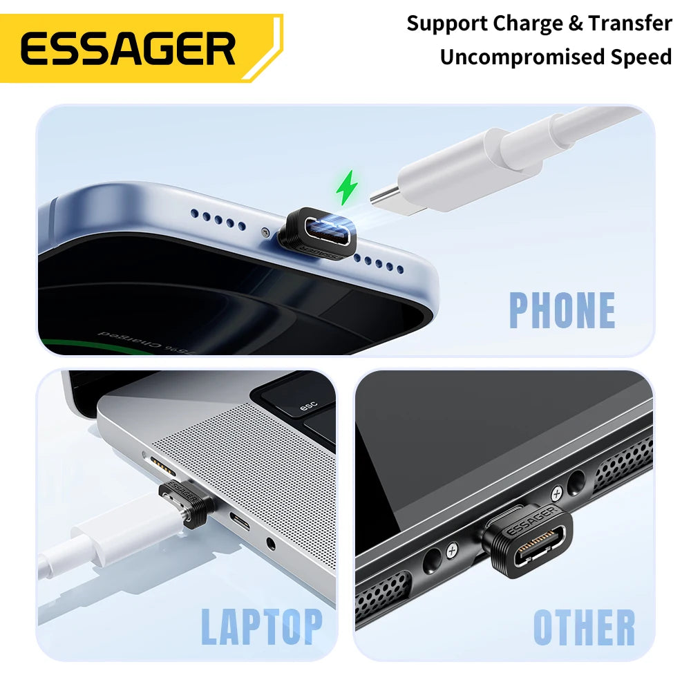 Essager USB-C Dust Plug & OTG Adapter – Charge & Data USB-C OTG Adapter SPOT