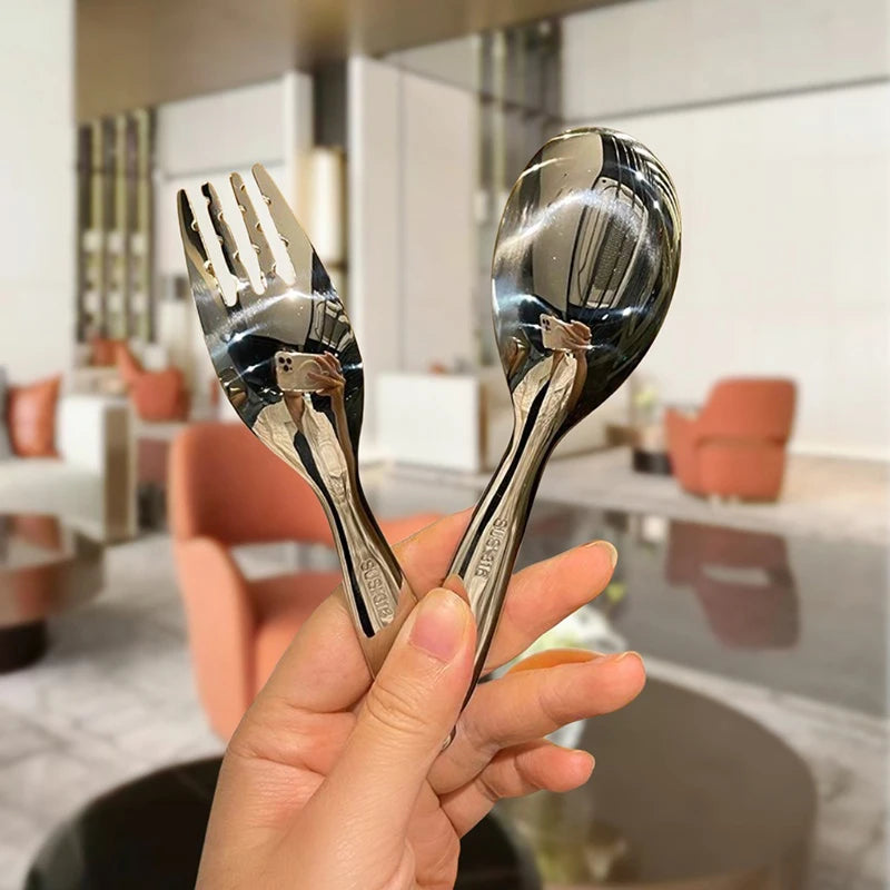 Stainless Steel Long Handle Stirring & Dessert Spoon Kitchen Spoon SPOT