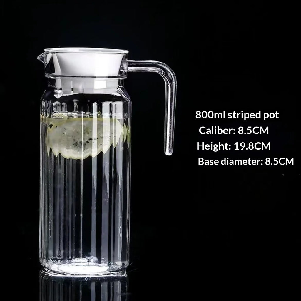 Clear Plastic Juice Pitcher – Fridge & Kitchen Drink Jug Kitchen Pitcher Jug SPOT A2
