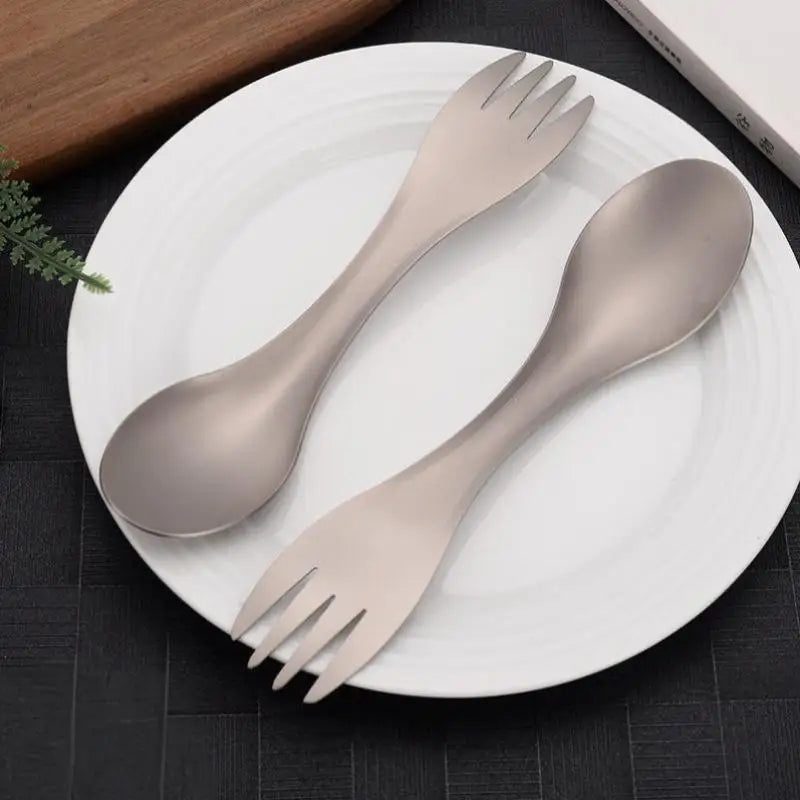 Titanium Camping Spork – Lightweight Fork Spoon for Hiking Camping Spork SPOT Default Title