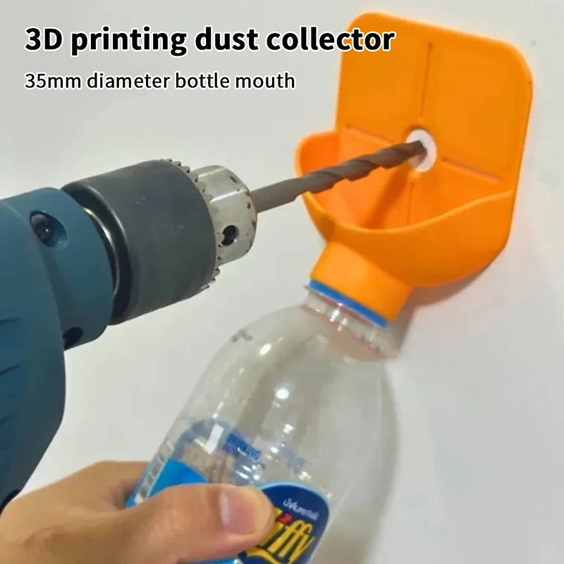Wall Drill Dust Collector Box – Large Capacity, Non-Slip Drill Dust Collector SPOT Default Title