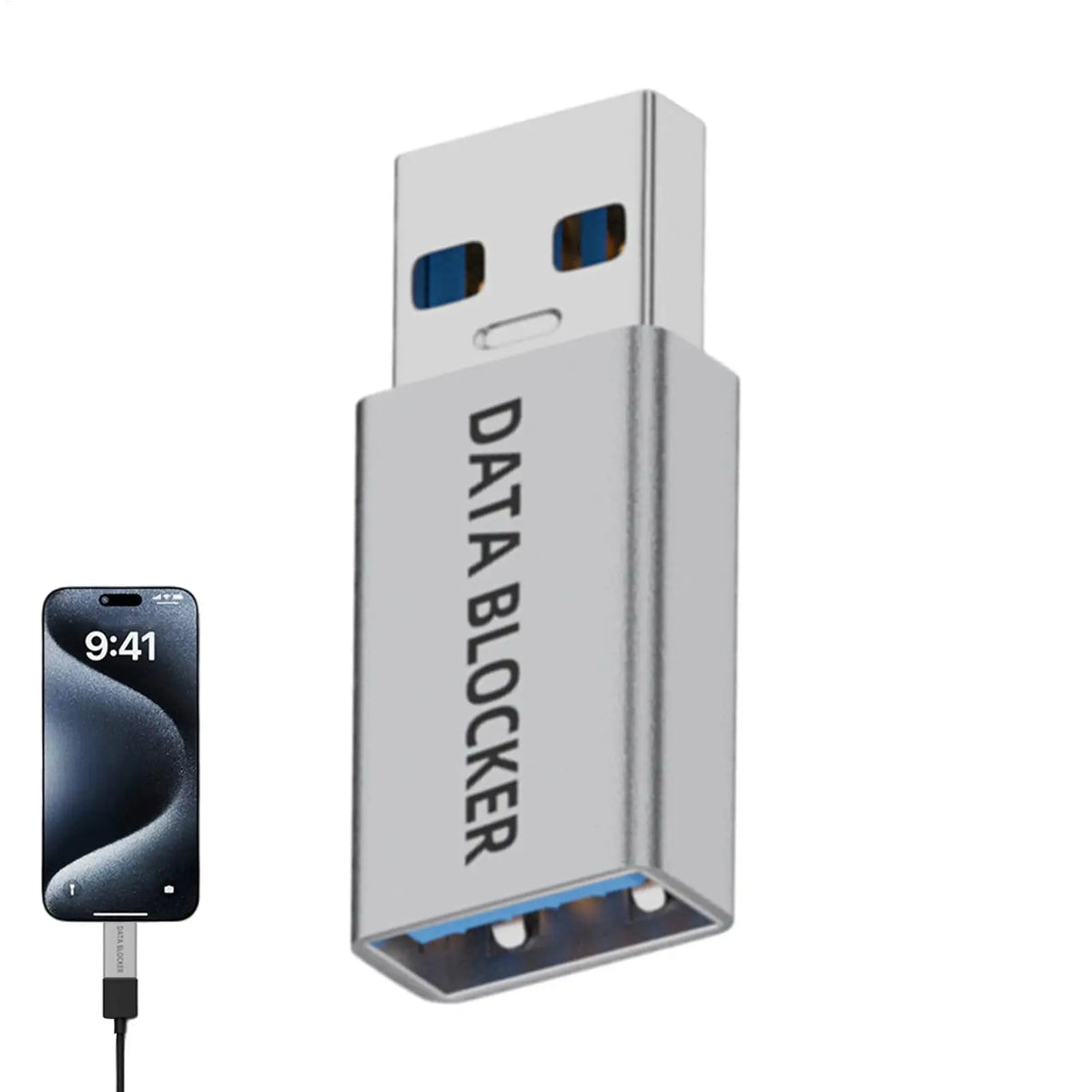 USB Data Blocker – Type-C & USB-A Juice Jacking Protector USB Security Adapter SPOT