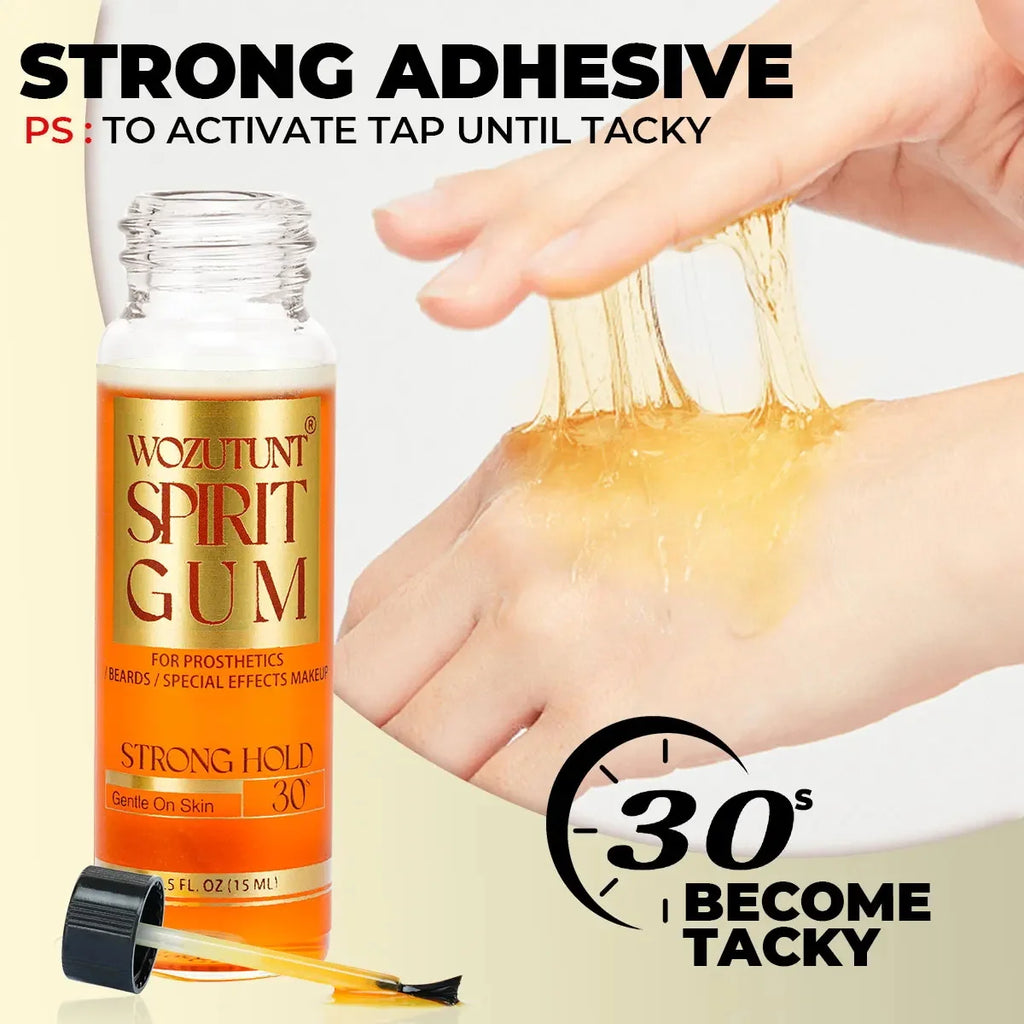 Spirit Gum Fake Beard Adhesive for Halloween Costume Makeup Costume Makeup Adhesive SPOT
