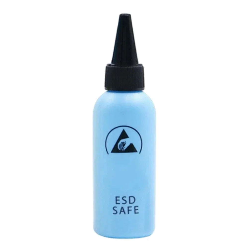 60mL ESD Alcohol Dispenser Bottle – Steel Needle Tip Squeeze Liquid Dispenser Bottle SPOT 1 PC Blue