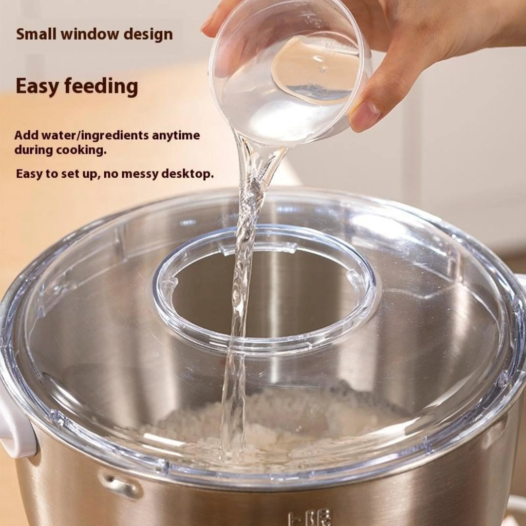 5L Electric Dough Kneading Machine – Auto Stainless Steel Bread Maker Electric Dough Mixer SPOT